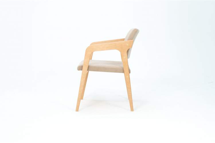 Стул-кресло Шадди натур/бежевый-7