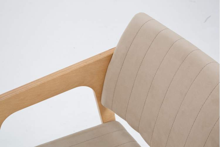 Стул-кресло Шадди натур/бежевый-10