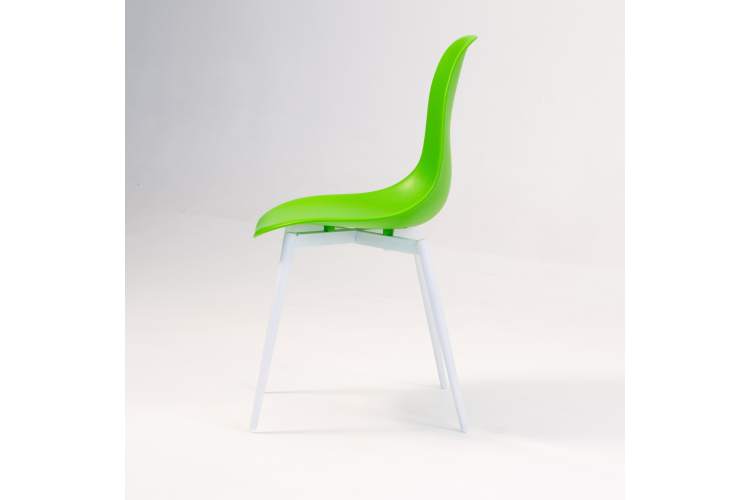 Стул Туссе белый /зелёный-11