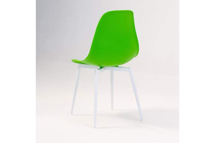 Стул Туссе белый /зелёный-10