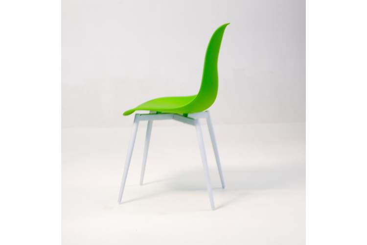 Стул Туссе белый /зелёный-5