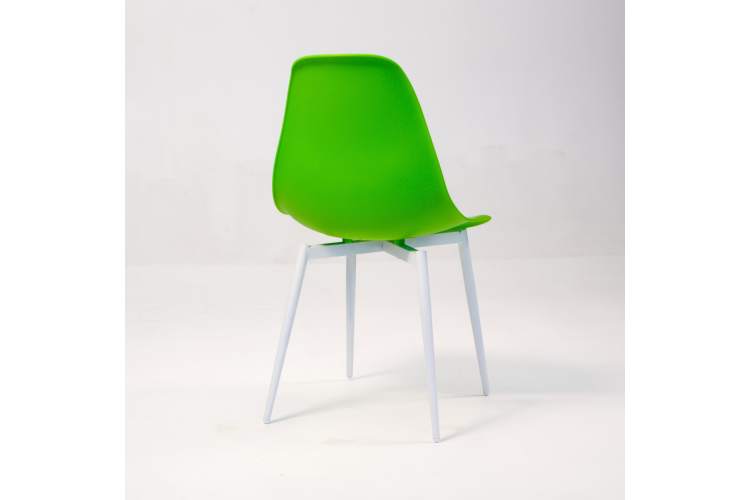 Стул Туссе белый /зелёный-3