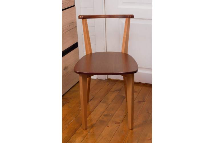 Стул Франк ЖК Натуральное дерево/Орех-2