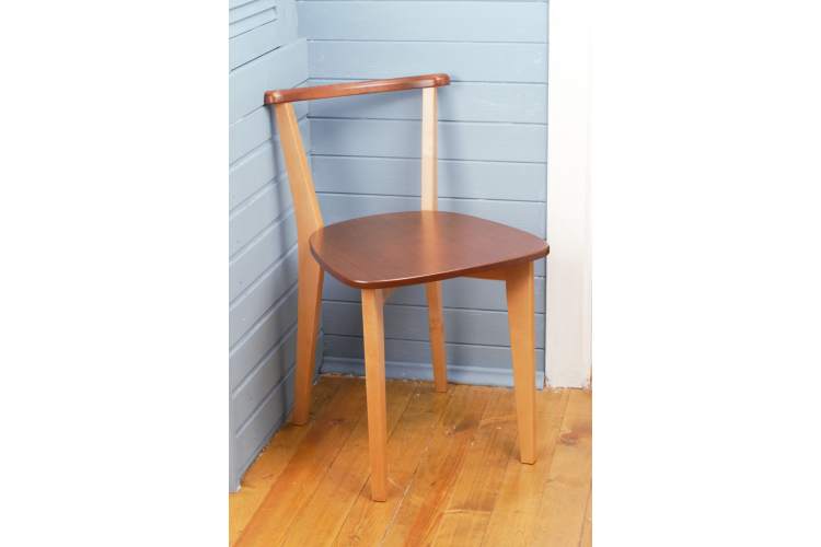 Стул Франк ЖК Натуральное дерево/Орех-6