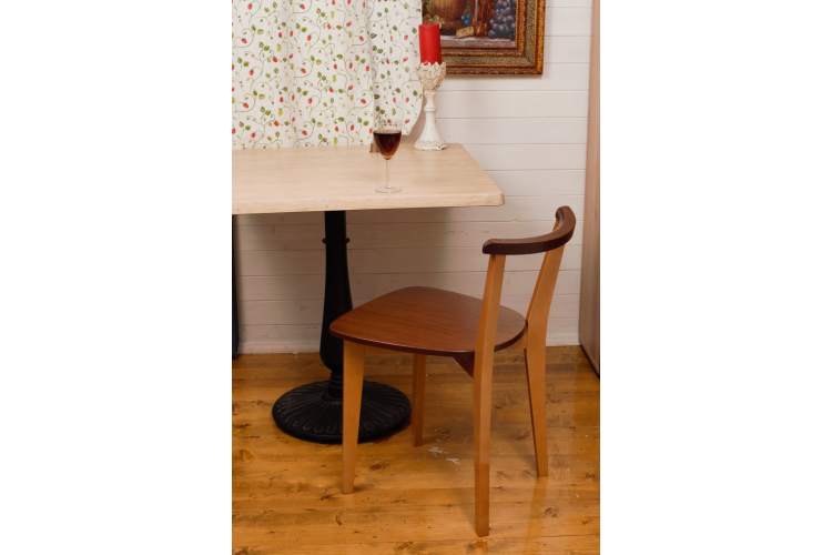 Стул Франк ЖК Натуральное дерево/Орех-9