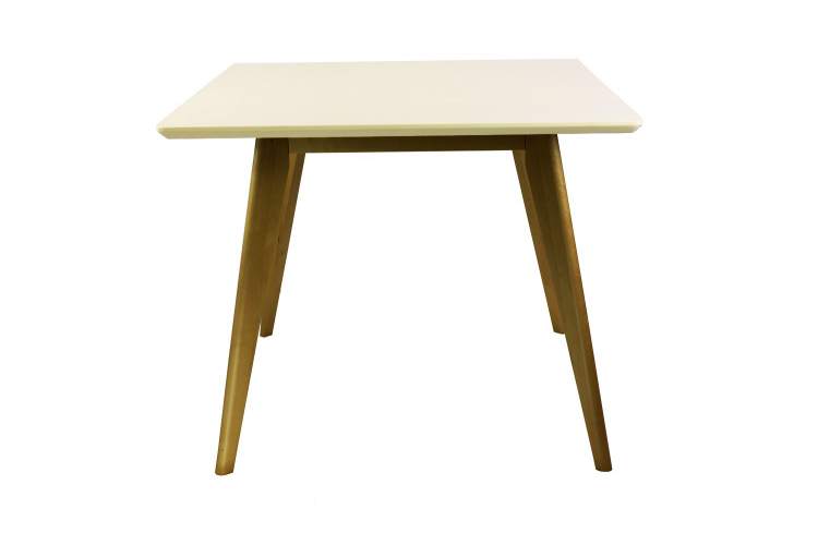 Стол обеденный Сканди М90, орех/слоновая кость-1