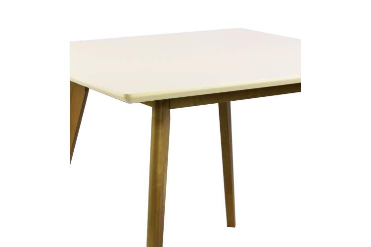 Стол обеденный Сканди М90, орех/слоновая кость-3