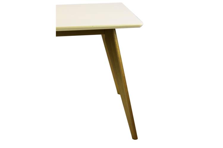 Стол обеденный Сканди М90, орех/слоновая кость-5