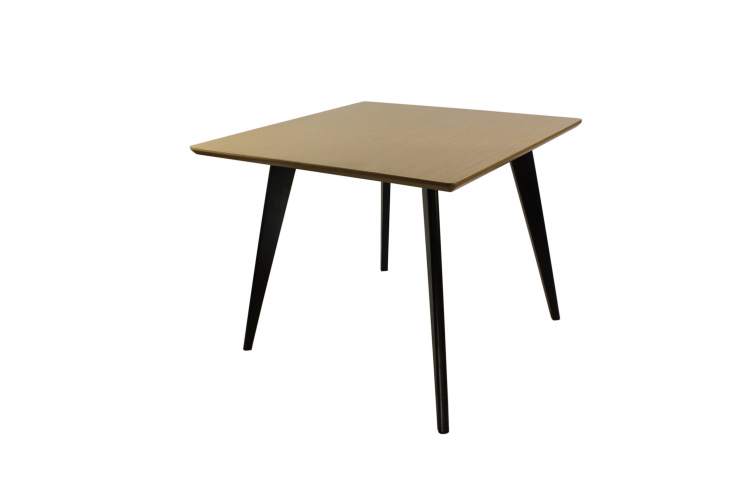 Стол Сканди М 90, Венге/Натуральное дерево