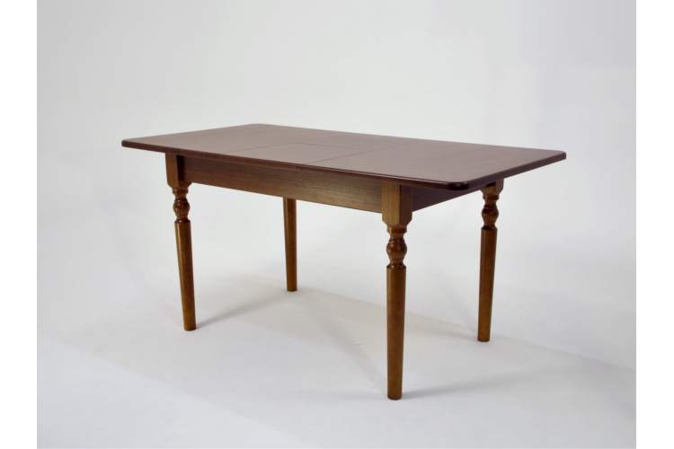 Обеденная группа Верди 120 со стульями Рич/ ромб коричневый, Орех-3