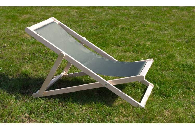 Шезлонг Чинзано грин, Зелёный/Натуральное дерево-6