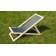 Шезлонг Чинзано грин, Зелёный/Натуральное дерево