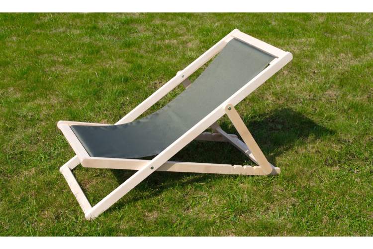 Шезлонг Чинзано грин, Зелёный/Натуральное дерево-4