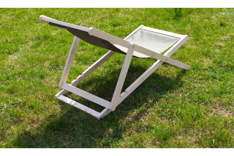 Шезлонг Чинзано грин, Зелёный/Натуральное дерево-13