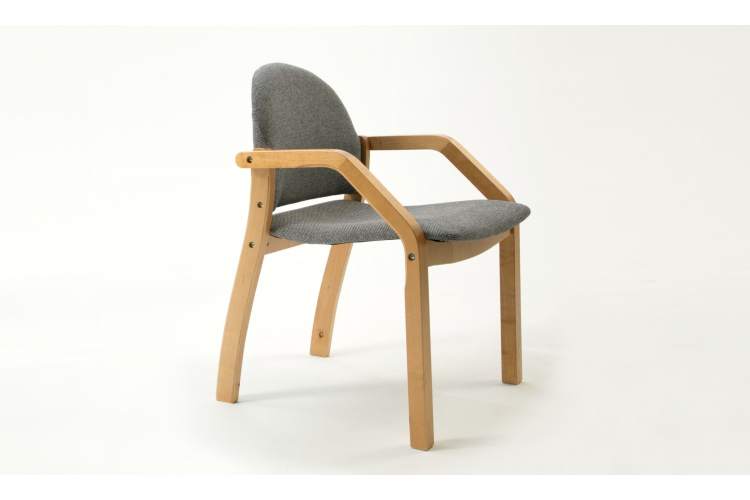 Стул-кресло Джуно 2.0 натур/графит-2