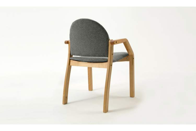 Стул-кресло Джуно 2.0 натур/графит-1