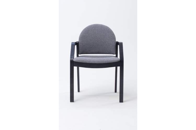 Стул-кресло Джуно 2.0 чёрный/графит-10