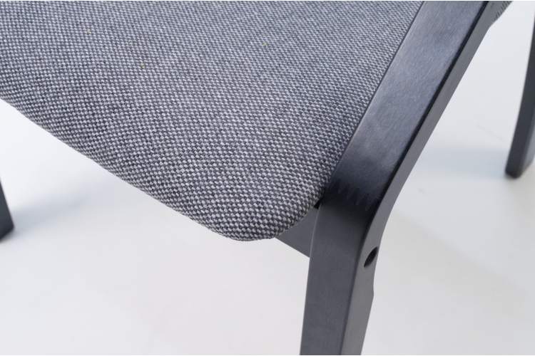 Стул-кресло Джуно 2.0 чёрный/графит-7