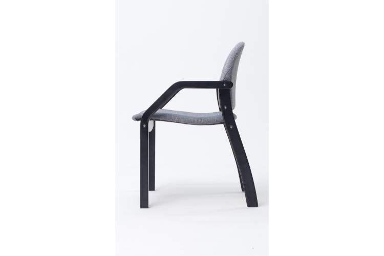 Стул-кресло Джуно 2.0 чёрный/графит-3