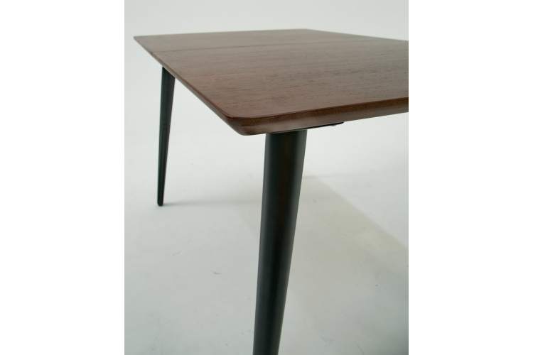 Стол Монте М 100 чёрное дерево/орех-10