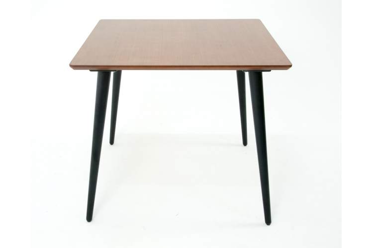 Стол Монте М 100 чёрное дерево/орех-6