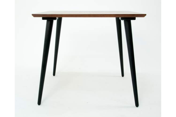 Стол Монте М 100 чёрное дерево/орех-5