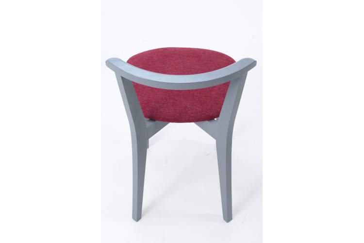 Стул Франк ПМ серый/красный-5