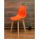 Стул Сашш натур /оранжевый