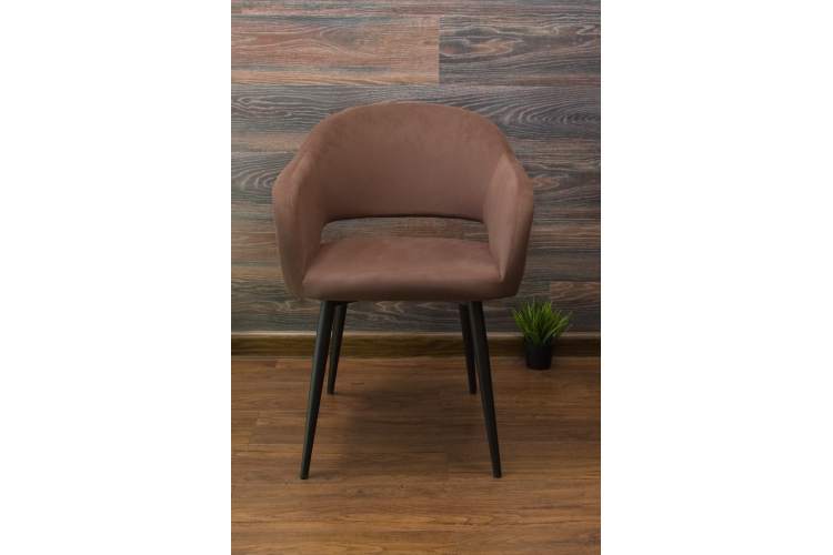 Стул Пичч чёрный / коричневый-13