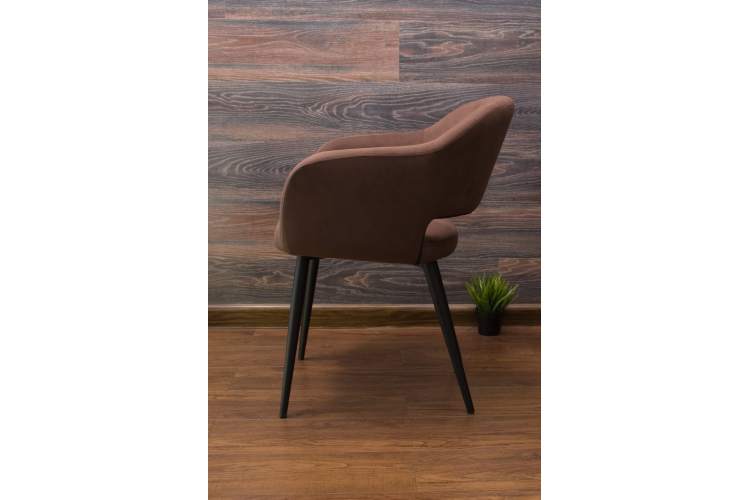 Стул Пичч чёрный / коричневый-10