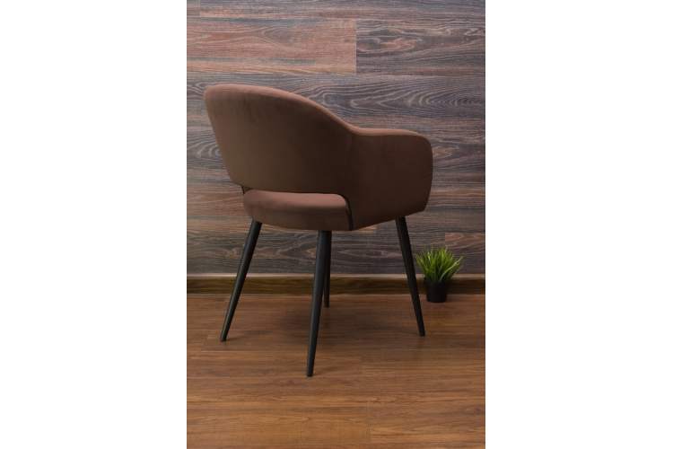 Стул Пичч чёрный / коричневый-14