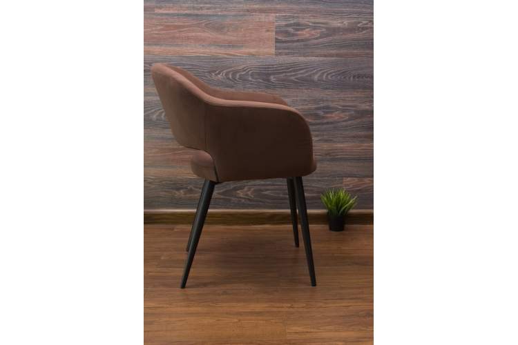 Стул Пичч чёрный / коричневый-2