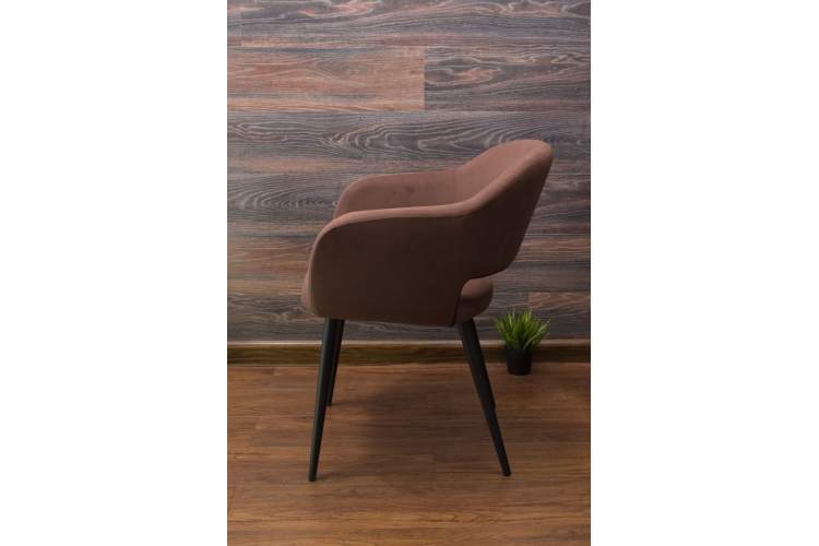 Стул Пичч чёрный / коричневый-9