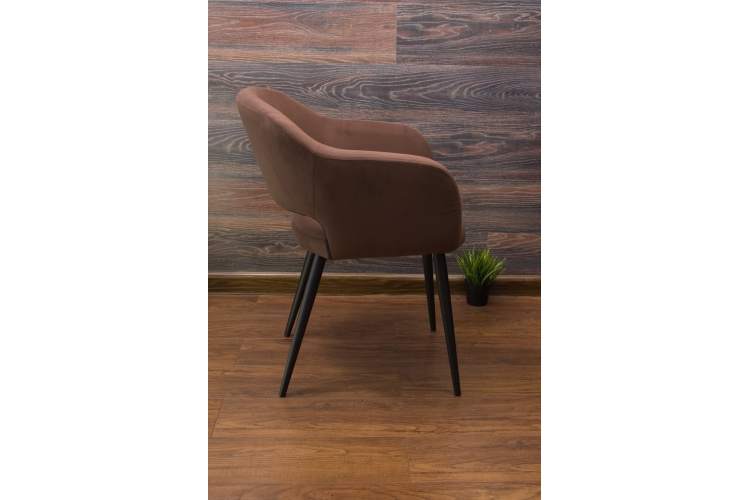 Стул Пичч чёрный / коричневый-4