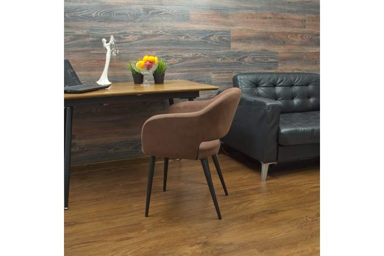 Стул Пичч чёрный / коричневый-33