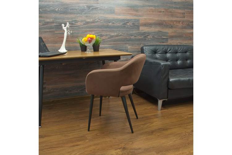 Стул Пичч чёрный / коричневый-32