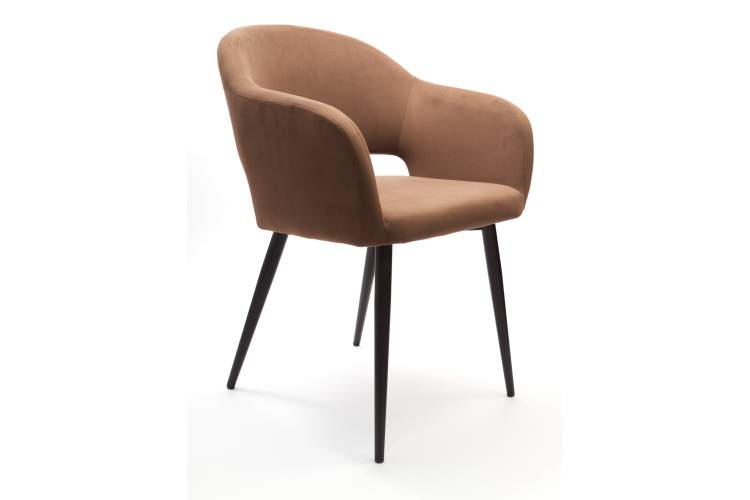 Стул Пичч чёрный / коричневый-24