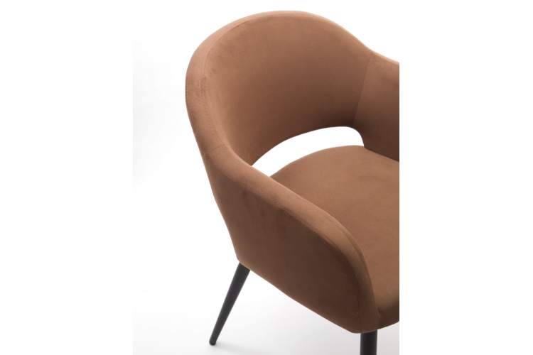 Стул Пичч чёрный / коричневый-17