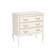 Комод Малонн Ави 3 ящика Белый