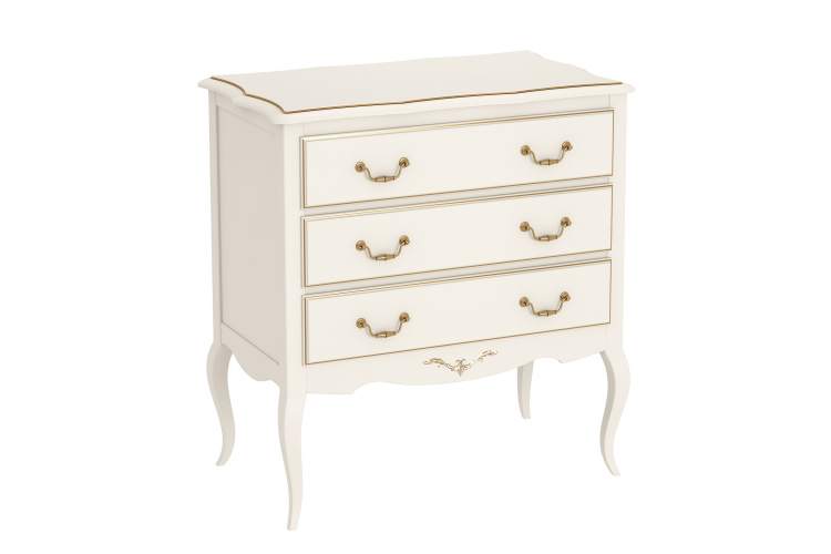 Комод Малонн Ави 3 ящика Белый-2