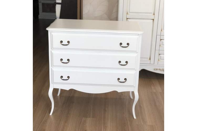 Комод Малонн Ави 3 ящика Белый-4