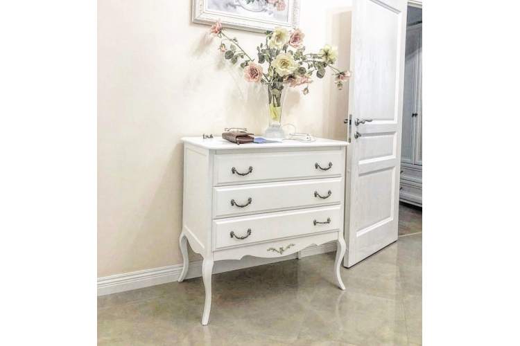 Комод Малонн Ави 3 ящика Белый-3