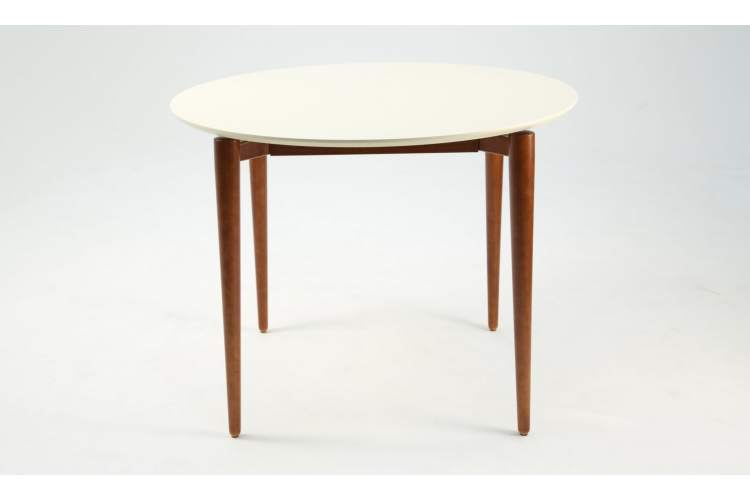 Стол Pawook К 100 орех/слоновая кость-1