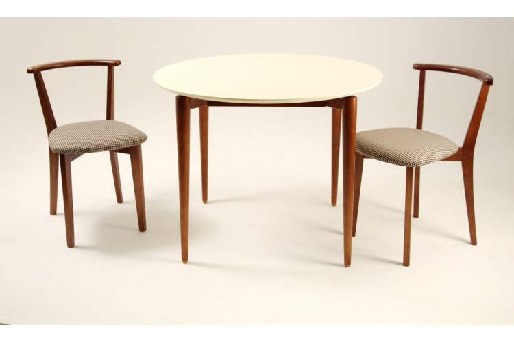 Стол Pawook К 100 орех/слоновая кость-2