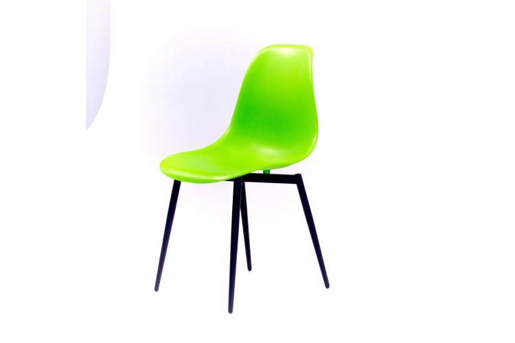 Стул Туссе чёрный /зелёный-12