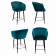 Полубарный стул Астерр комплект из 4 штук