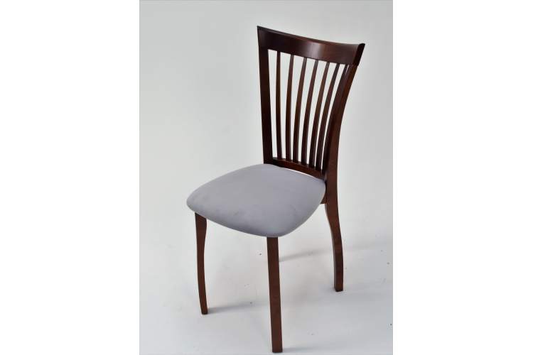 Обеденная группа стол Бизе со стульями Миранда,орех, серый-5