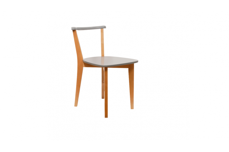 Стул Франк ЖК Натуральное дерево/Серый