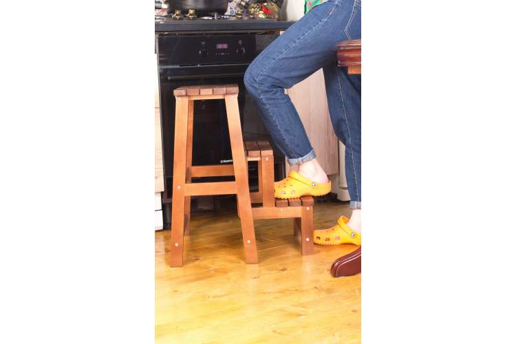 Табурет-стремянка Марк, Орех-1