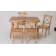 Стол Монте 120 натур со стульями Ингольф натур